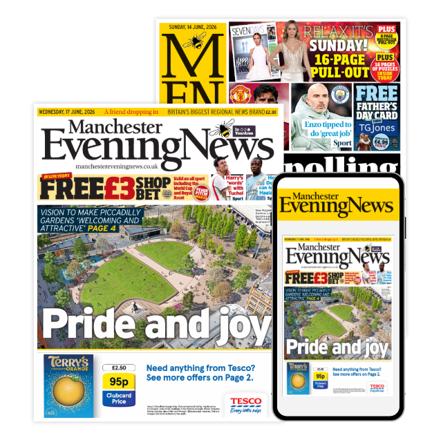 Manchester Evening News, M.E.N on Sunday plus FREE digital edition